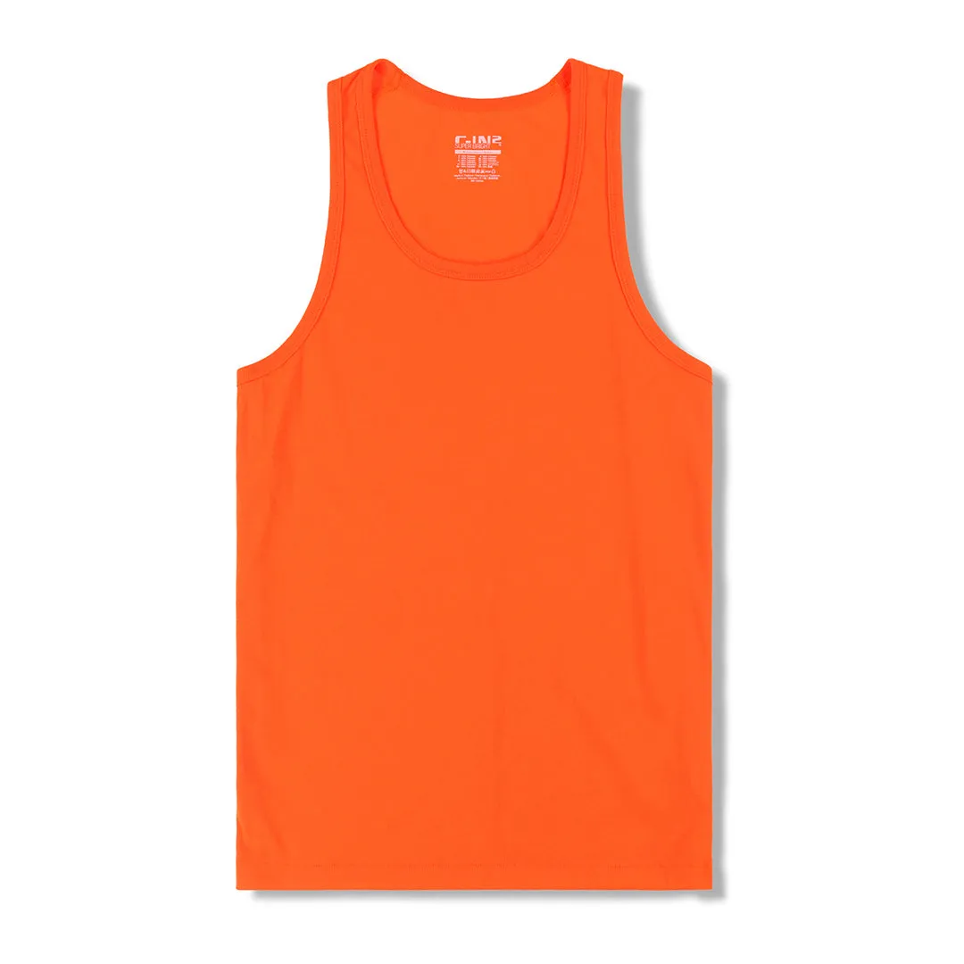 Super Bright Relaxed Tank Ollie Orange