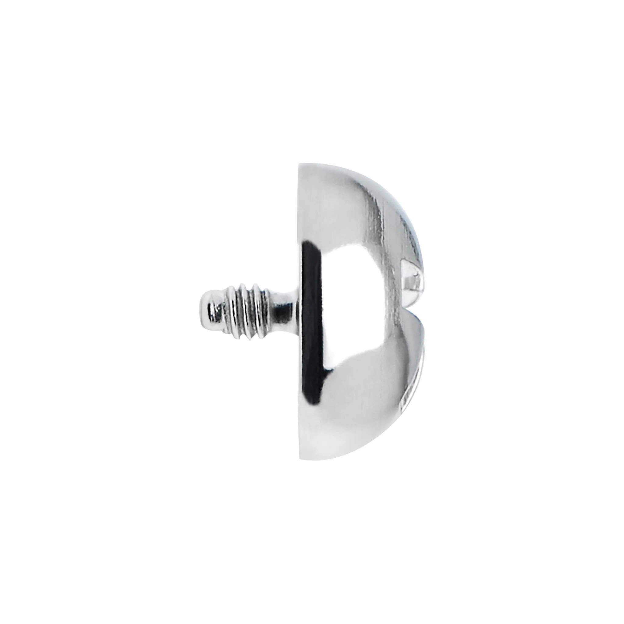 Surgical Steel 6mm Dermal Anchor Screw Top