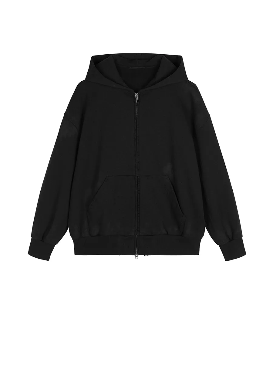 Sweatershirt / JNBY Relaxed Hooded Sweatershirt
