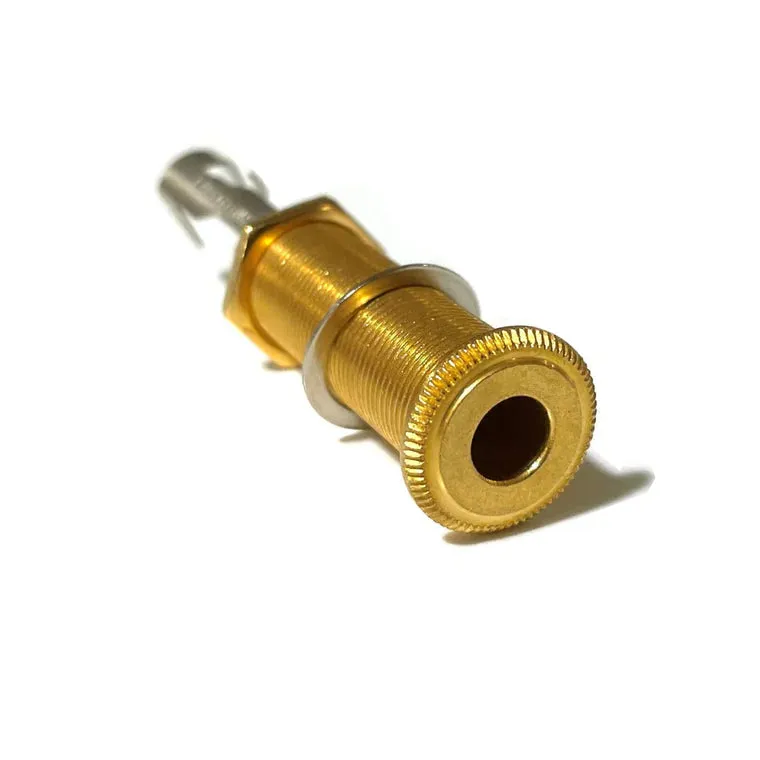 Switchcraft 152B Stereo Jack Socket, Long Threaded