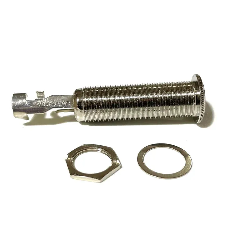 Switchcraft 152B Stereo Jack Socket, Long Threaded