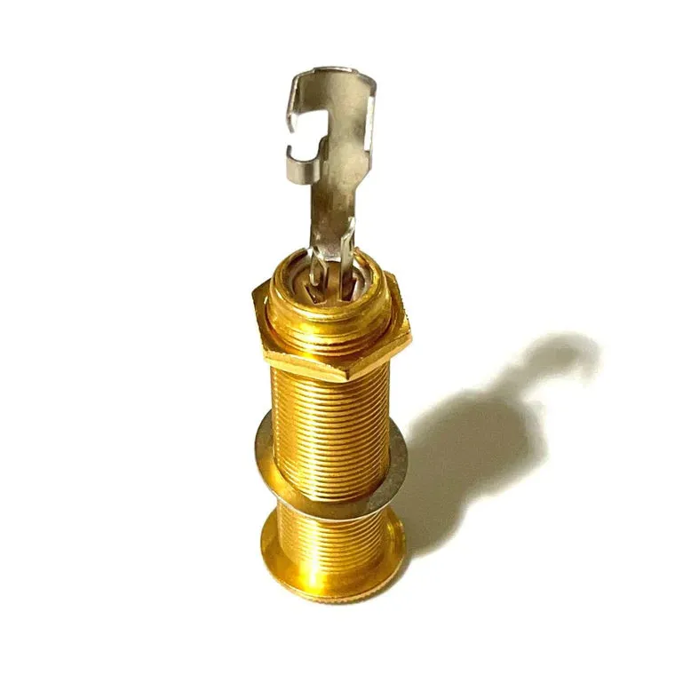 Switchcraft 152B Stereo Jack Socket, Long Threaded