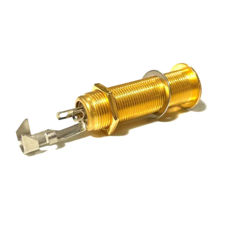 Switchcraft 152B Stereo Jack Socket, Long Threaded