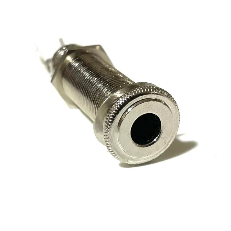 Switchcraft 152B Stereo Jack Socket, Long Threaded