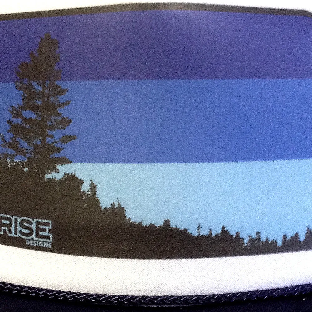 Tahoe Blues Trucker Hat - Navy/White