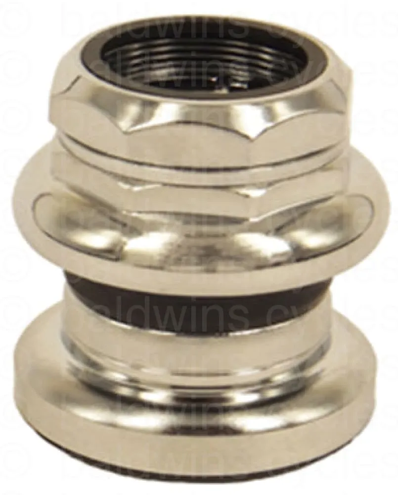 Tange Seiki Passage 32 Threaded Headset. 1" - Silver