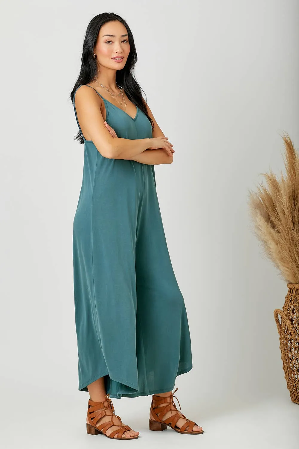 Teal Jumpsuit
