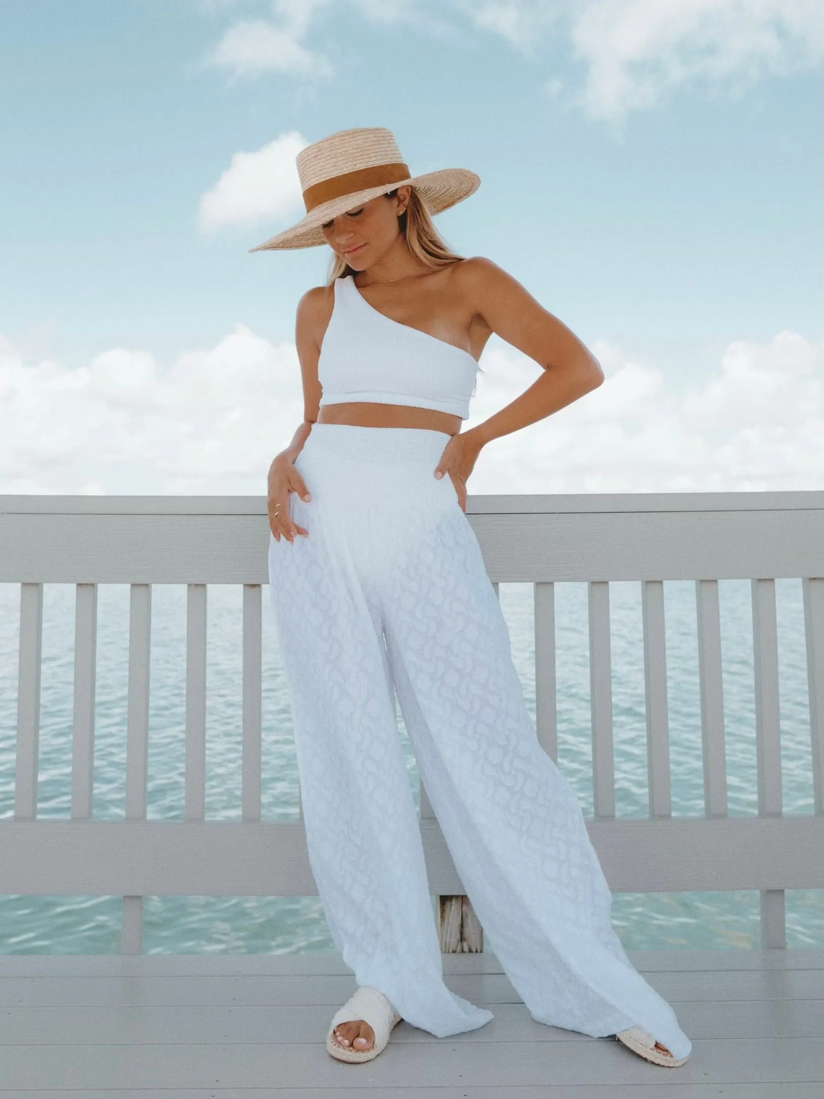 Textured BRUNI Bikini Top
