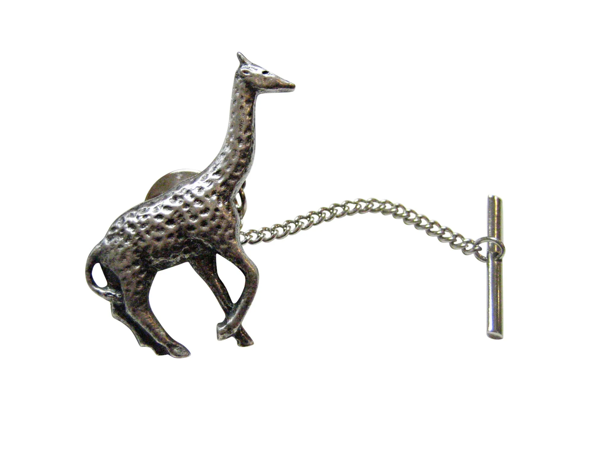 Textured Giraffe Tie Tack