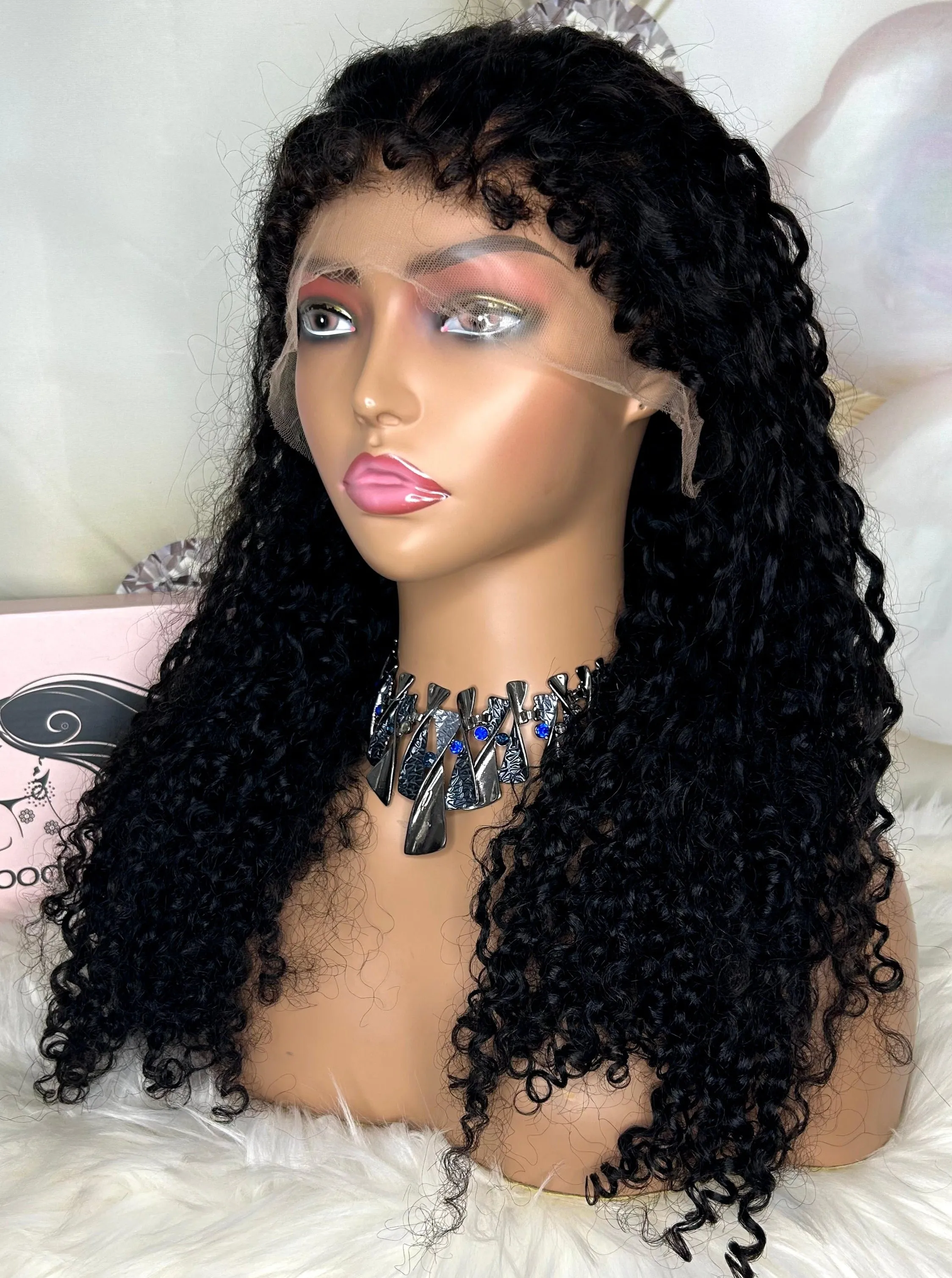 Textured Hairline 13x4 HD Full Frontal Wig