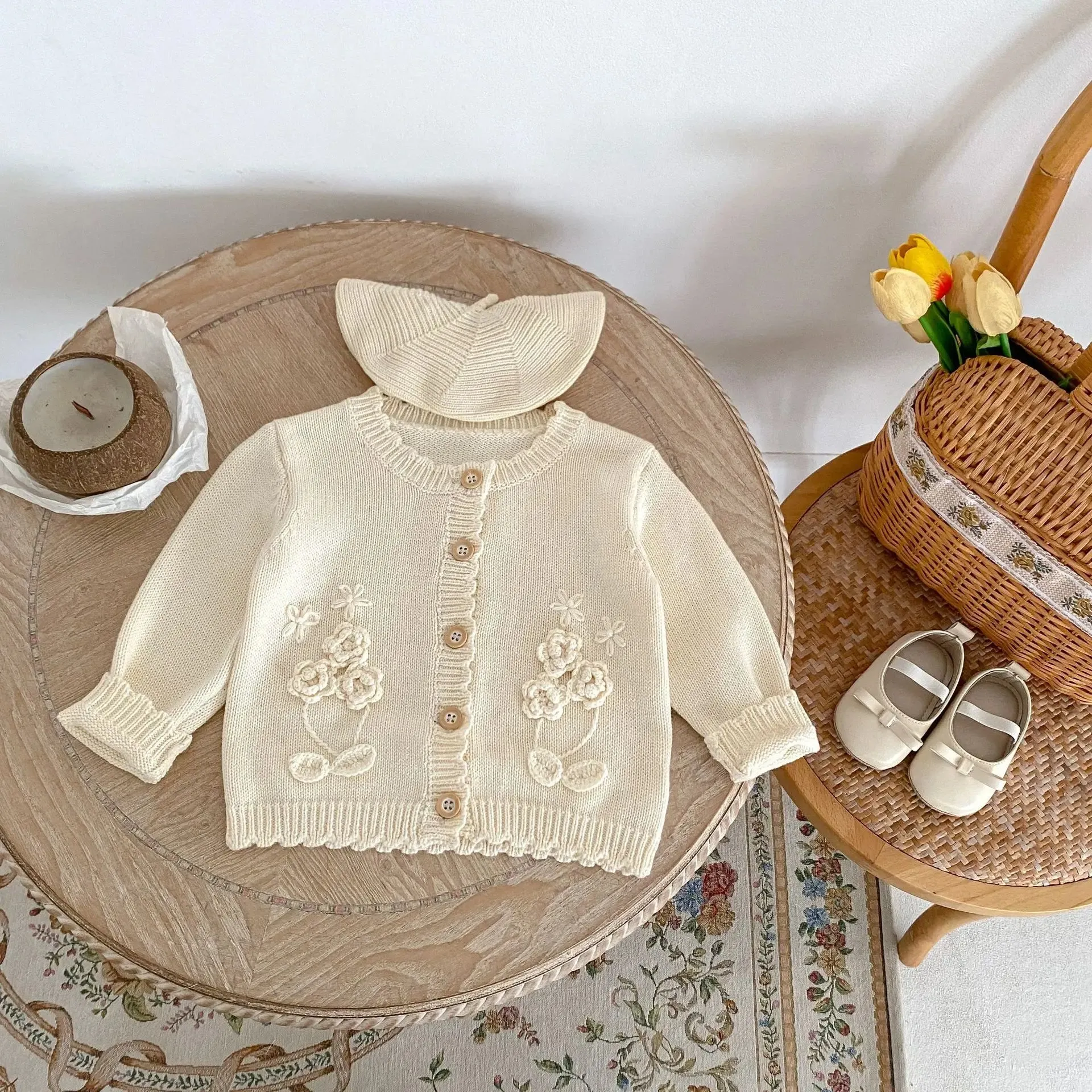 Textured Knit Cardigan