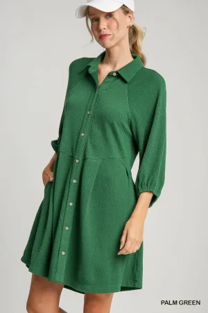 Textured Knit Dress