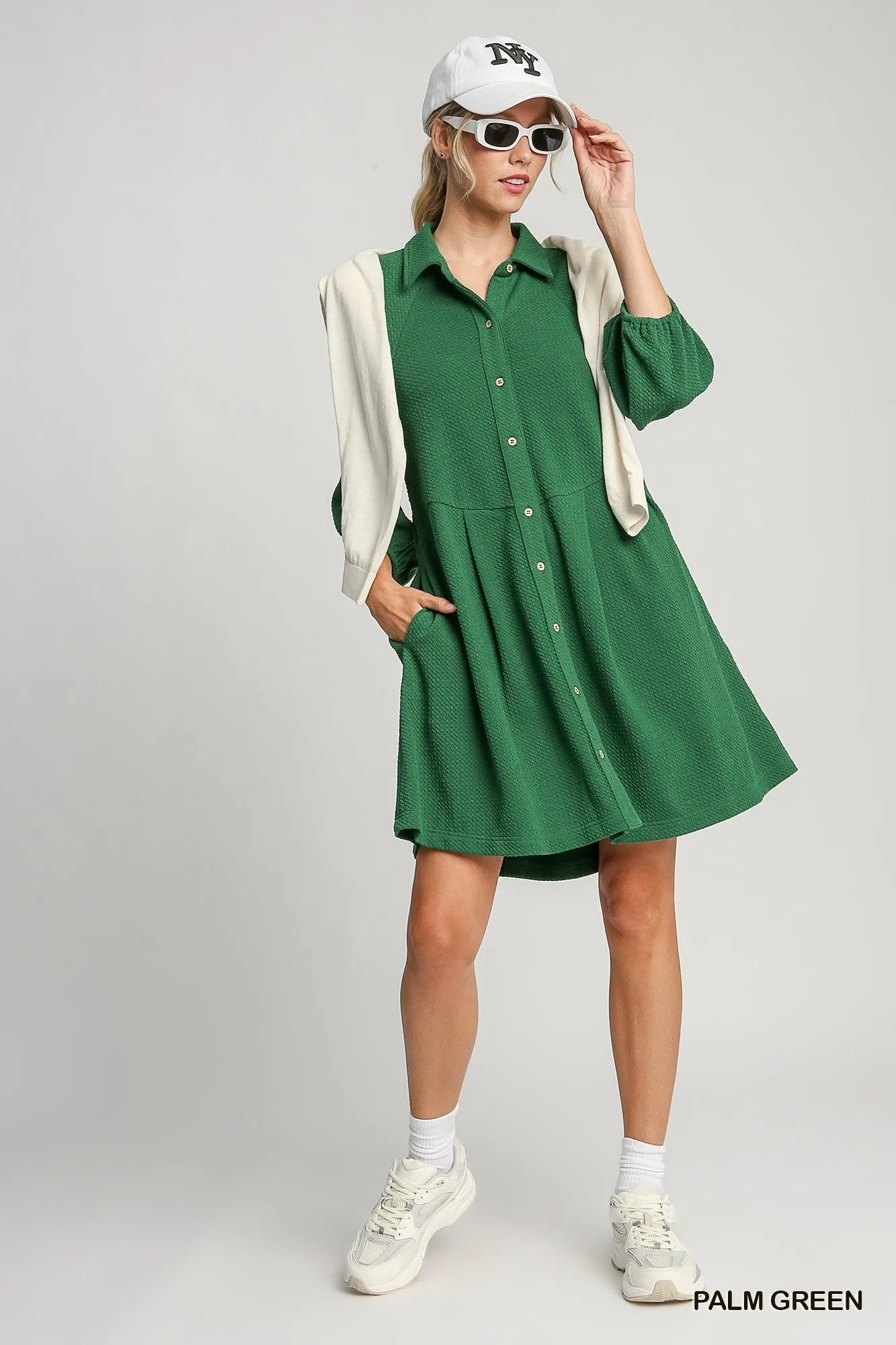 Textured Knit Dress