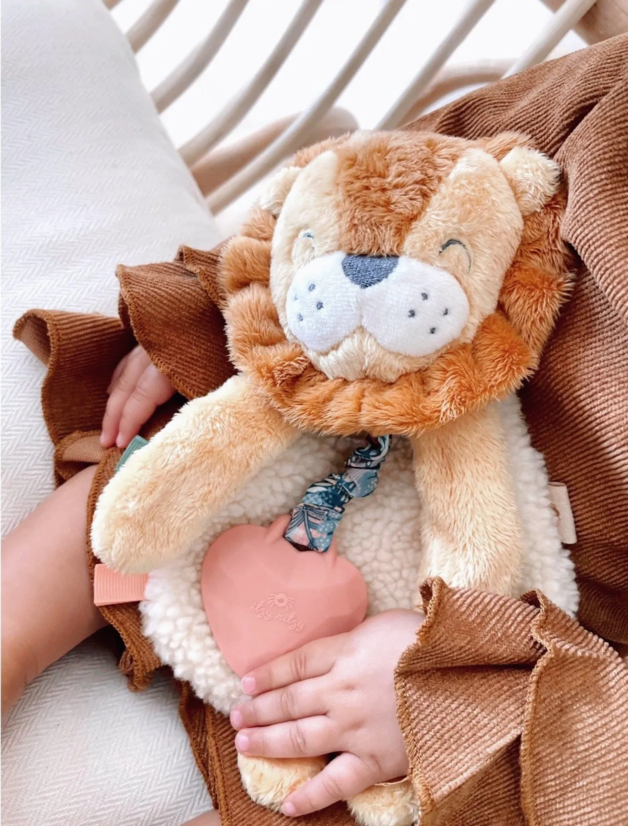 The Lovey Plush Teether - Buddy The Lion