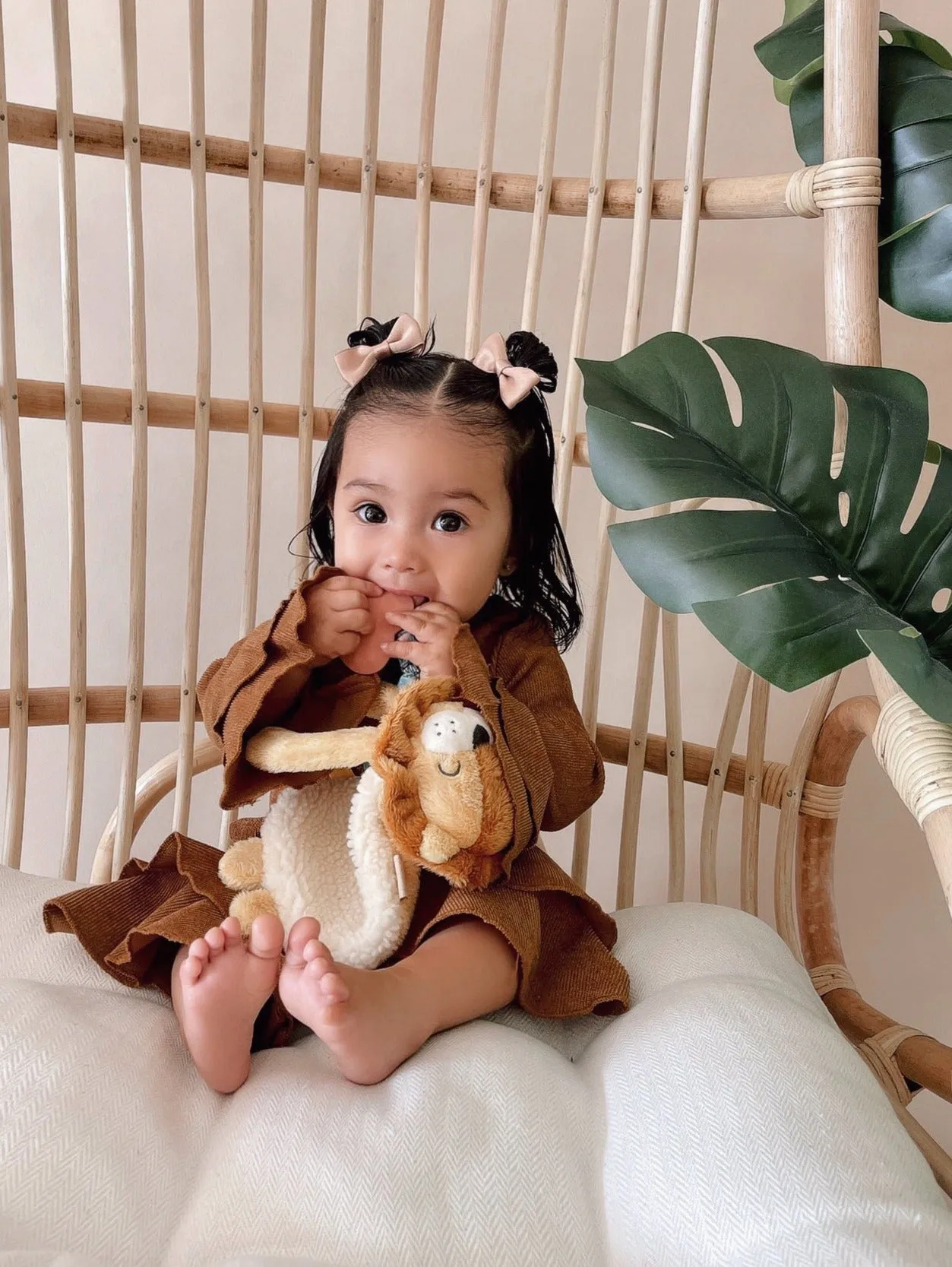 The Lovey Plush Teether - Buddy The Lion