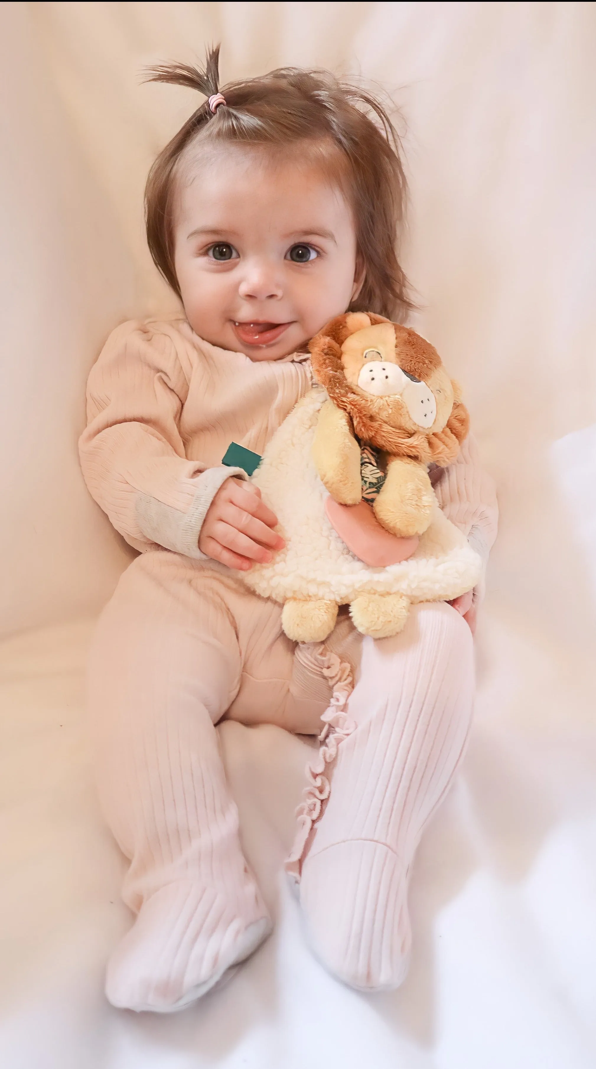 The Lovey Plush Teether - Buddy The Lion