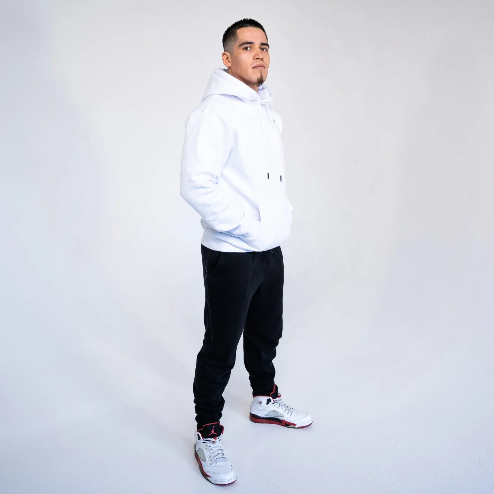 The Mission Hoodie - Mission White