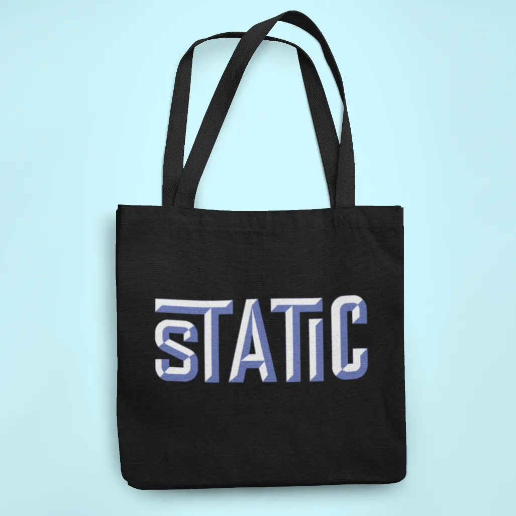 The STATIC Tote Bag with Zipper