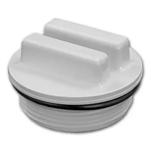 Threaded All Purpose 1 1/2 " male pipe thread plug w/ O-Ring