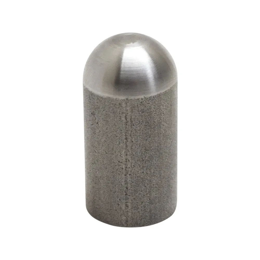 Threaded Steel Radius Bungs 3/8-16 Thread 1.5" Long - 4 Pack