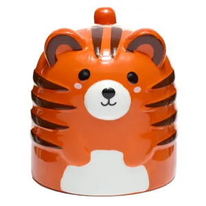 Tiger Upside Down Ceramic Shaped Mug