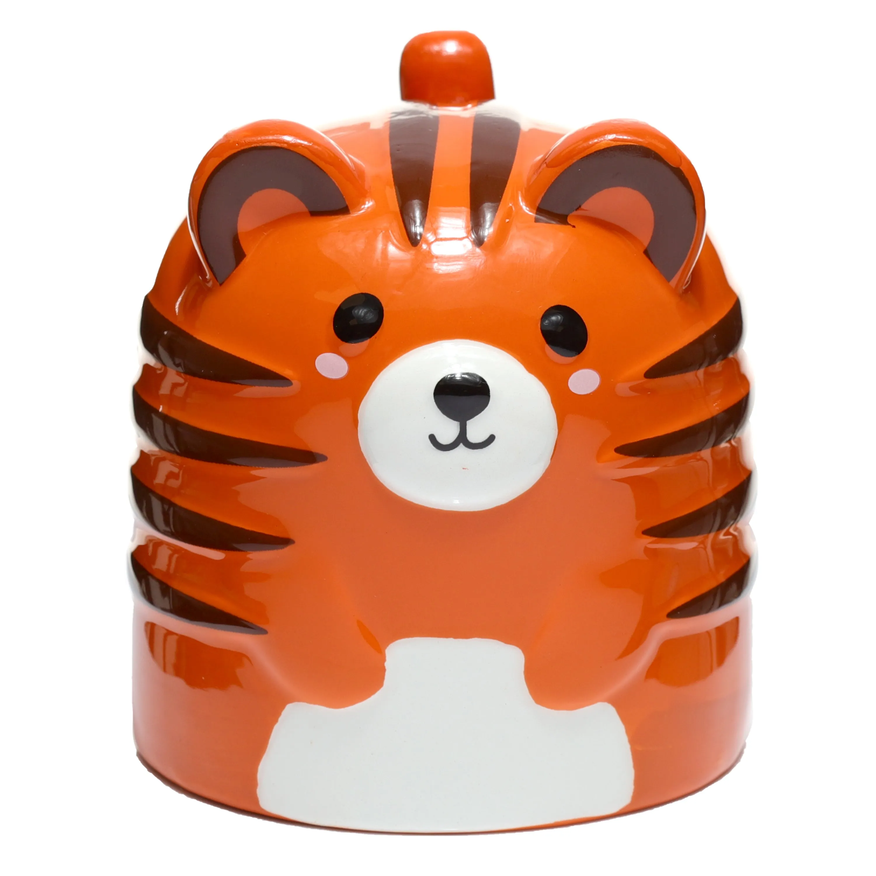 Tiger Upside Down Ceramic Shaped Mug