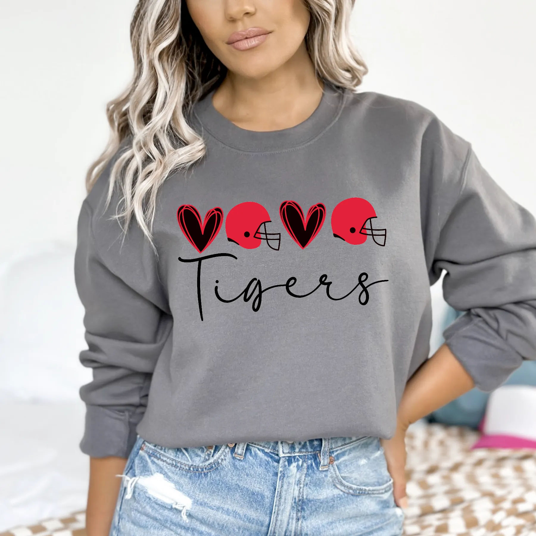 Tigers Helmet Hearts (M135)