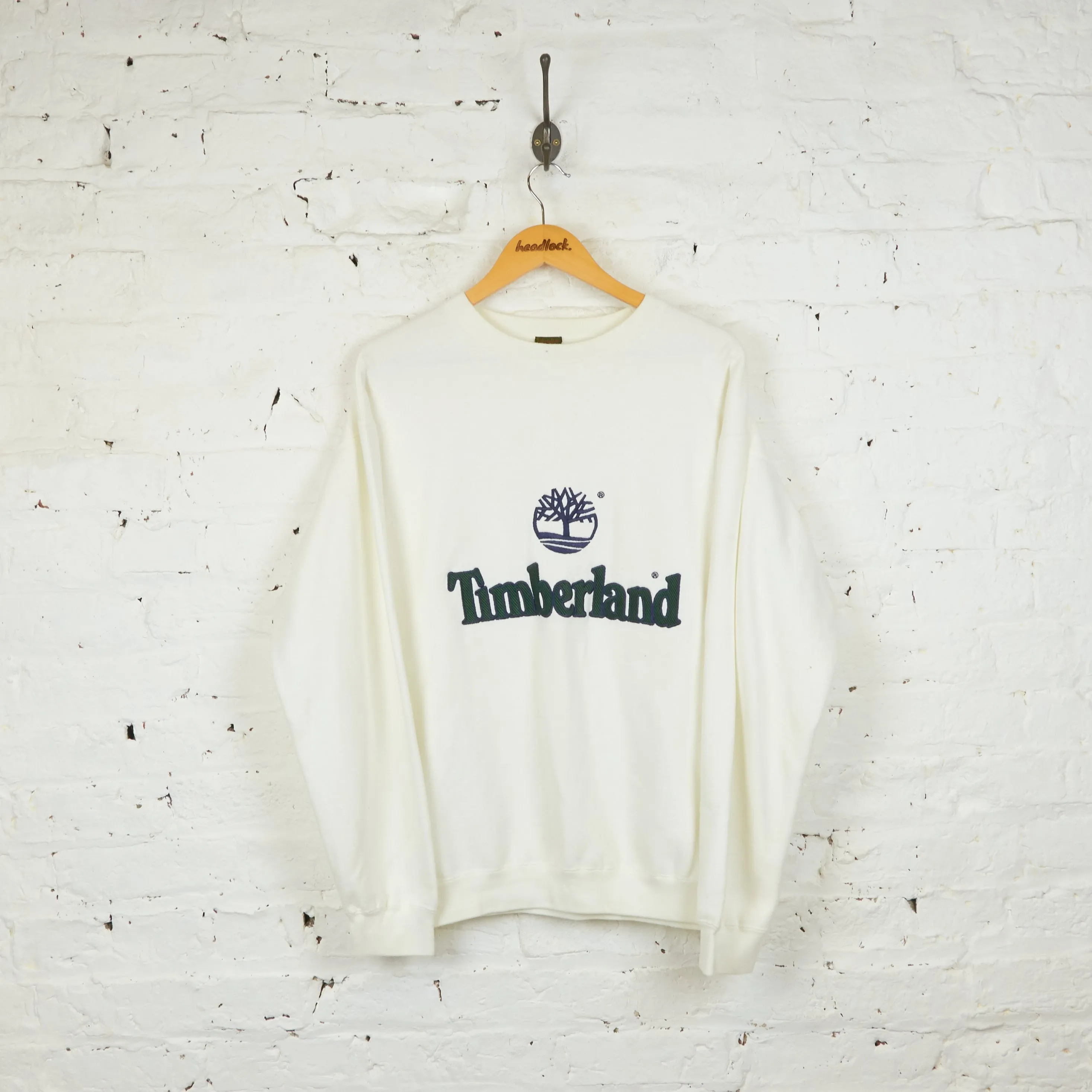Timberland 90s Sweatshirt - White - L