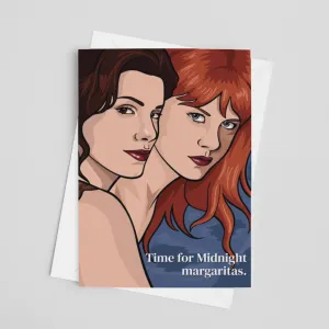 Time for Midnight Margaritas - Practical Magic Greeting Card