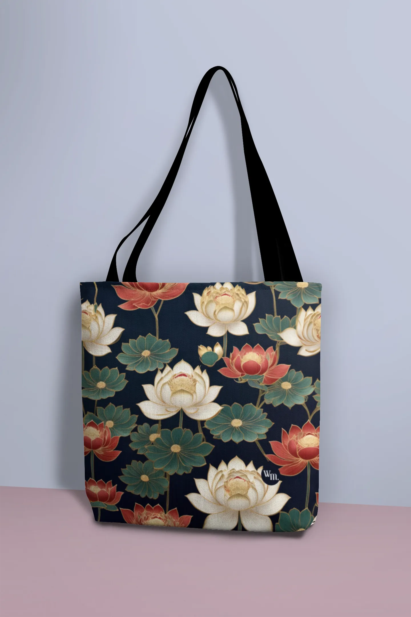 Timeless Lotus Tote