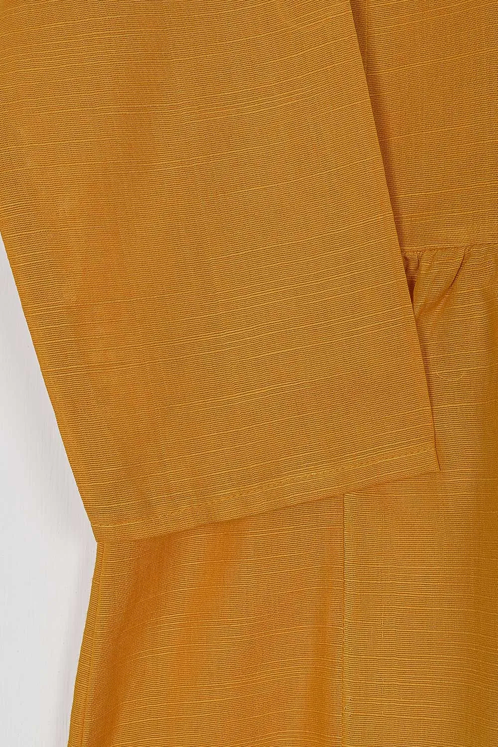 TKWK-04B-Mustard - Khaddar Winter Stitched Frock