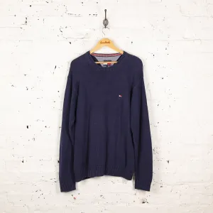 Tommy Hilfiger Knit Jumper - Blue - XL
