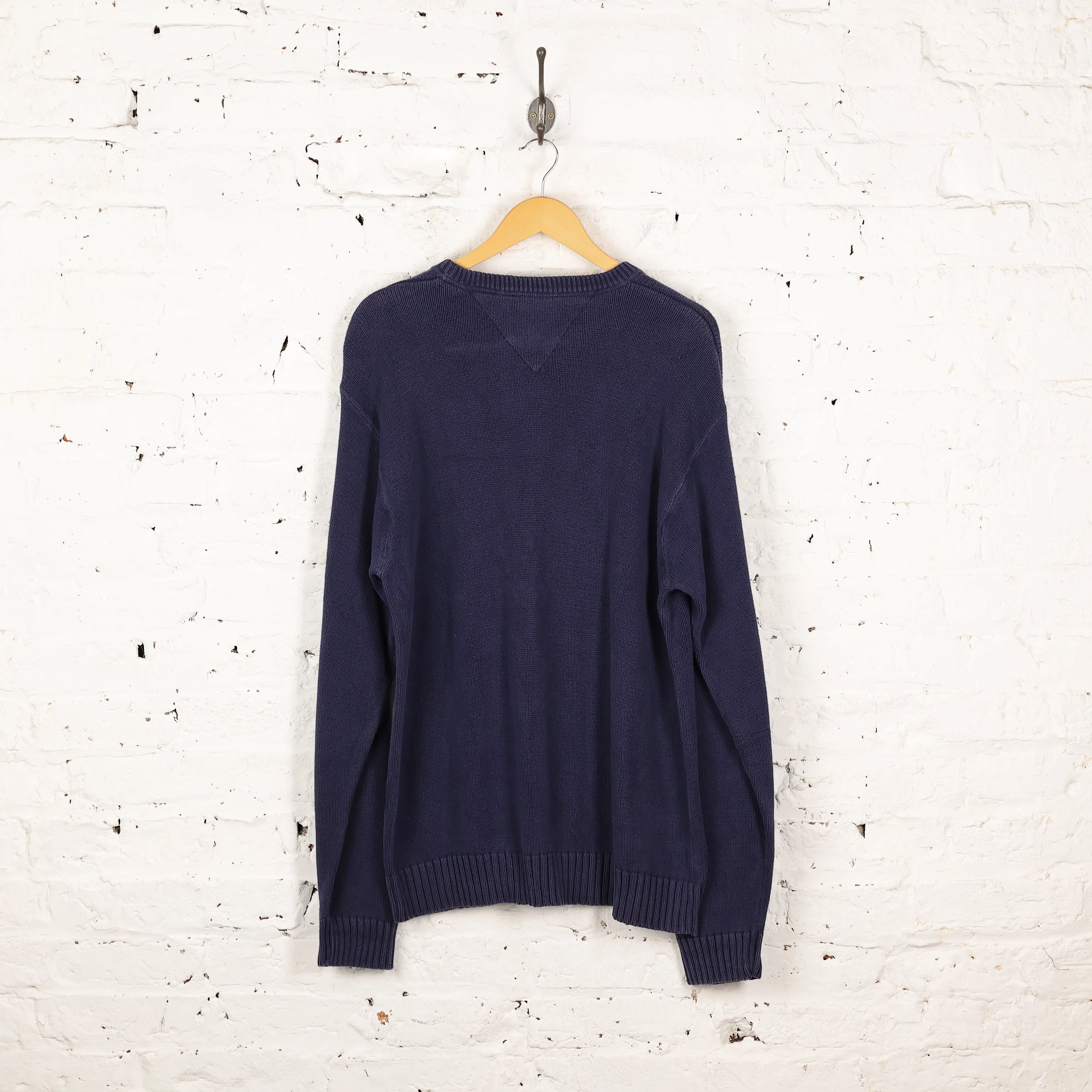 Tommy Hilfiger Knit Jumper - Blue - XL