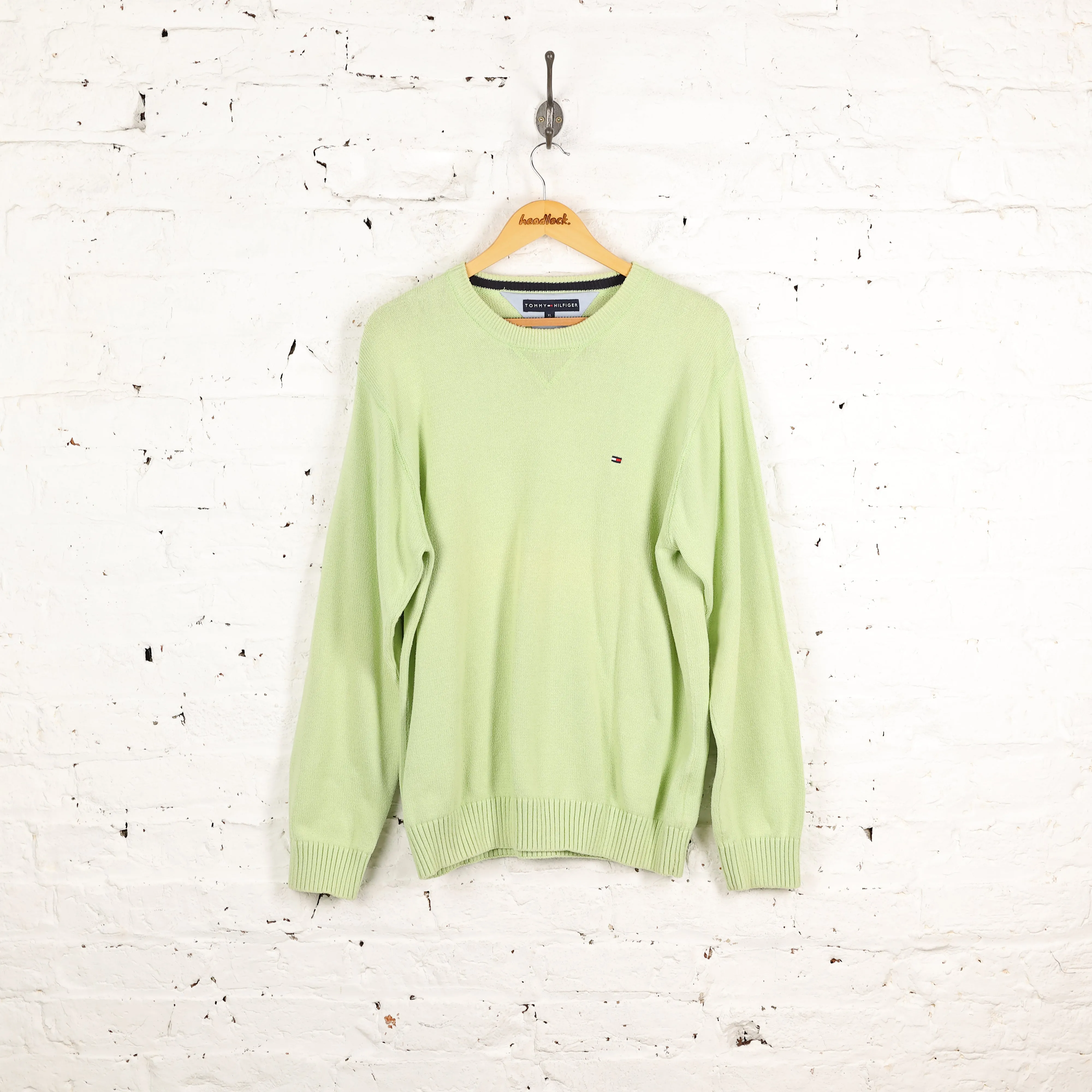 Tommy Hilfiger Knit Jumper - Green - XL