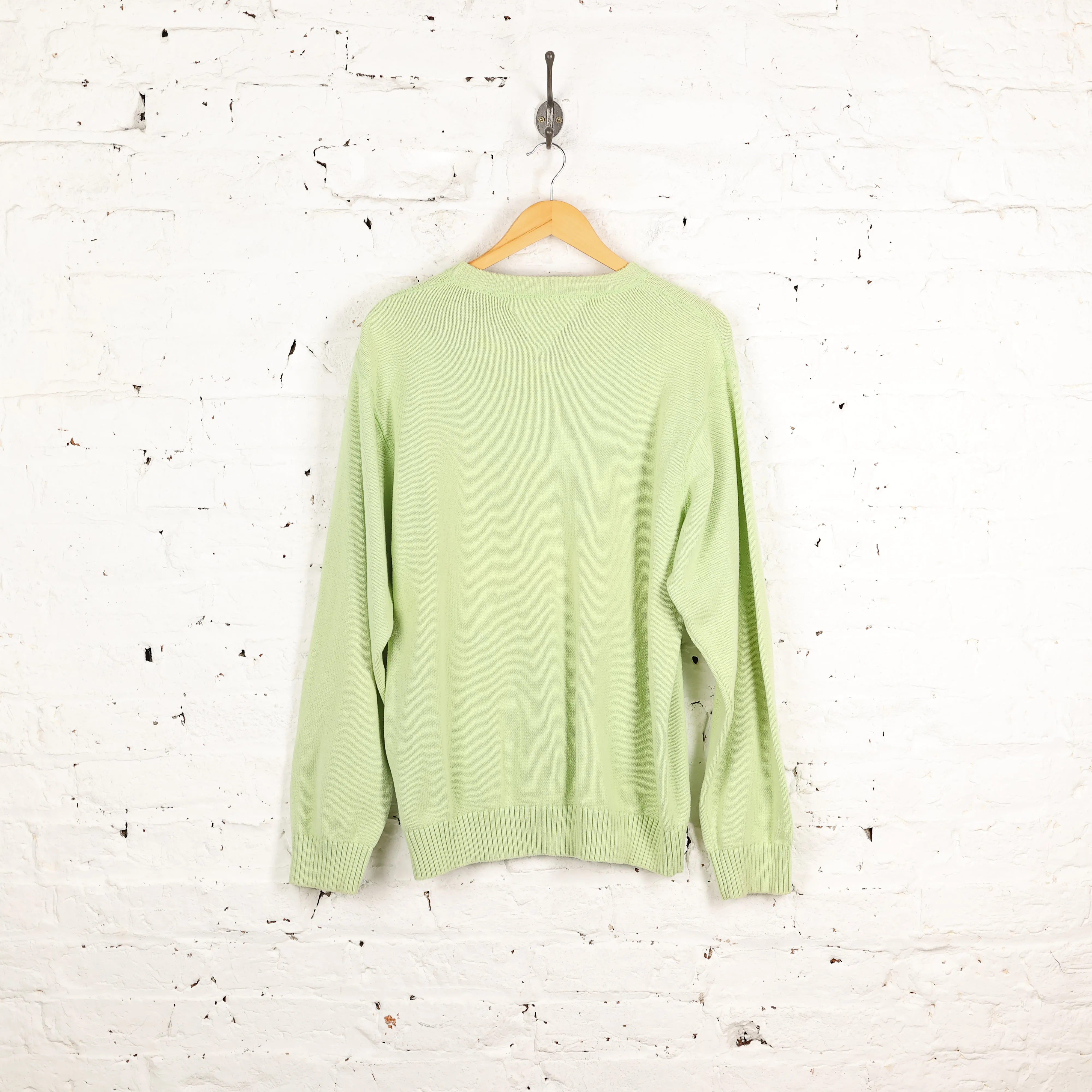 Tommy Hilfiger Knit Jumper - Green - XL