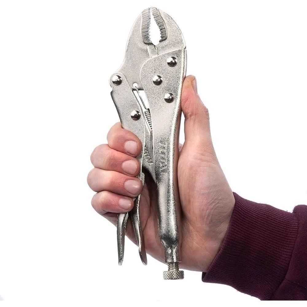 Total Curved Jaw Locking Plier 10'' - THT191003