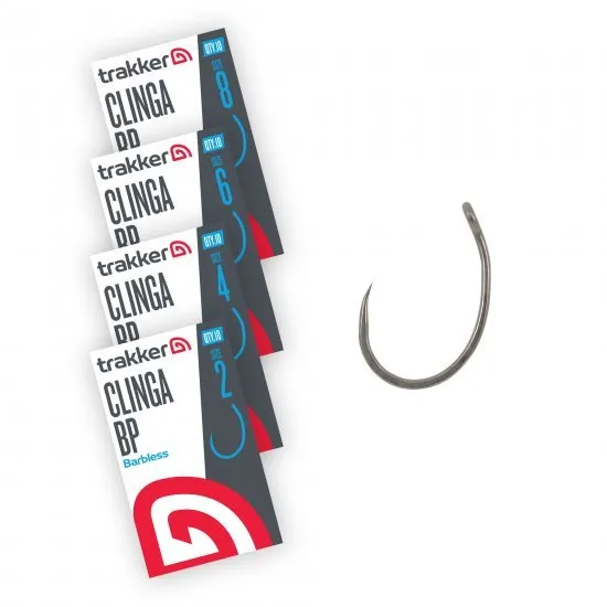 TRAKKER Clinga BP Hooks (Barbless)
