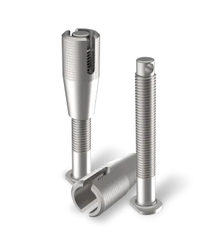 TRED 115mm Threaded Mounting Pins (Pair)