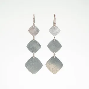 Treescape Dandelion Textured Earrings