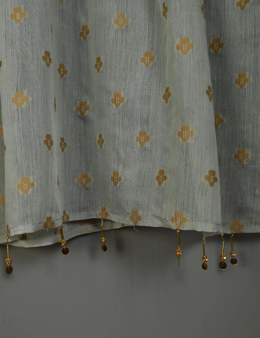 TS-182B-Grey - Paper Cotton Frock