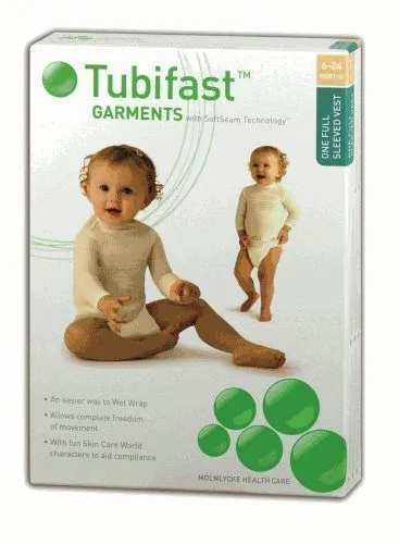 Tubifast Supportive Vest 2-Way Stretch Garment Fixation/Wrapping 0-14 yrs
