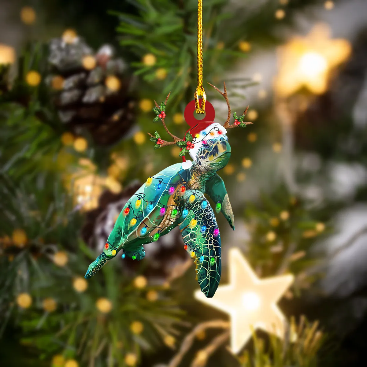 Turtle - Shaped Ornament