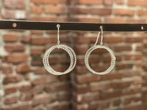 Twisted Tripple Hoops