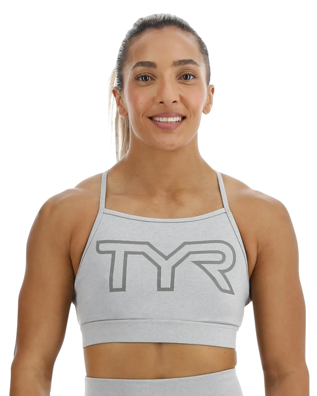 TYR Base Kinetic™ High Neck - Heather