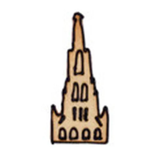 Ulm Cathedral Cookie Cutter