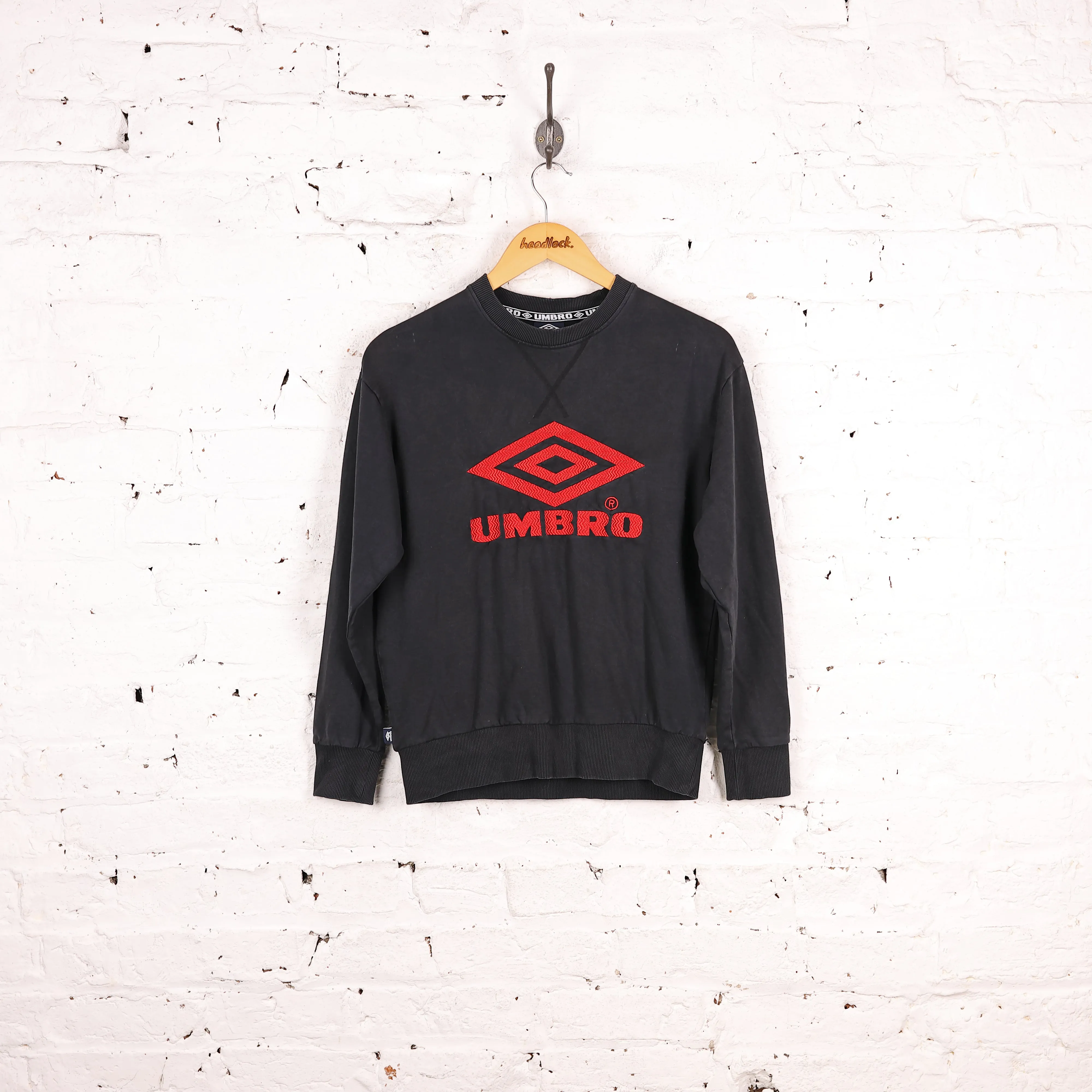 Umbro 90s Sweatshirt - Black - XS