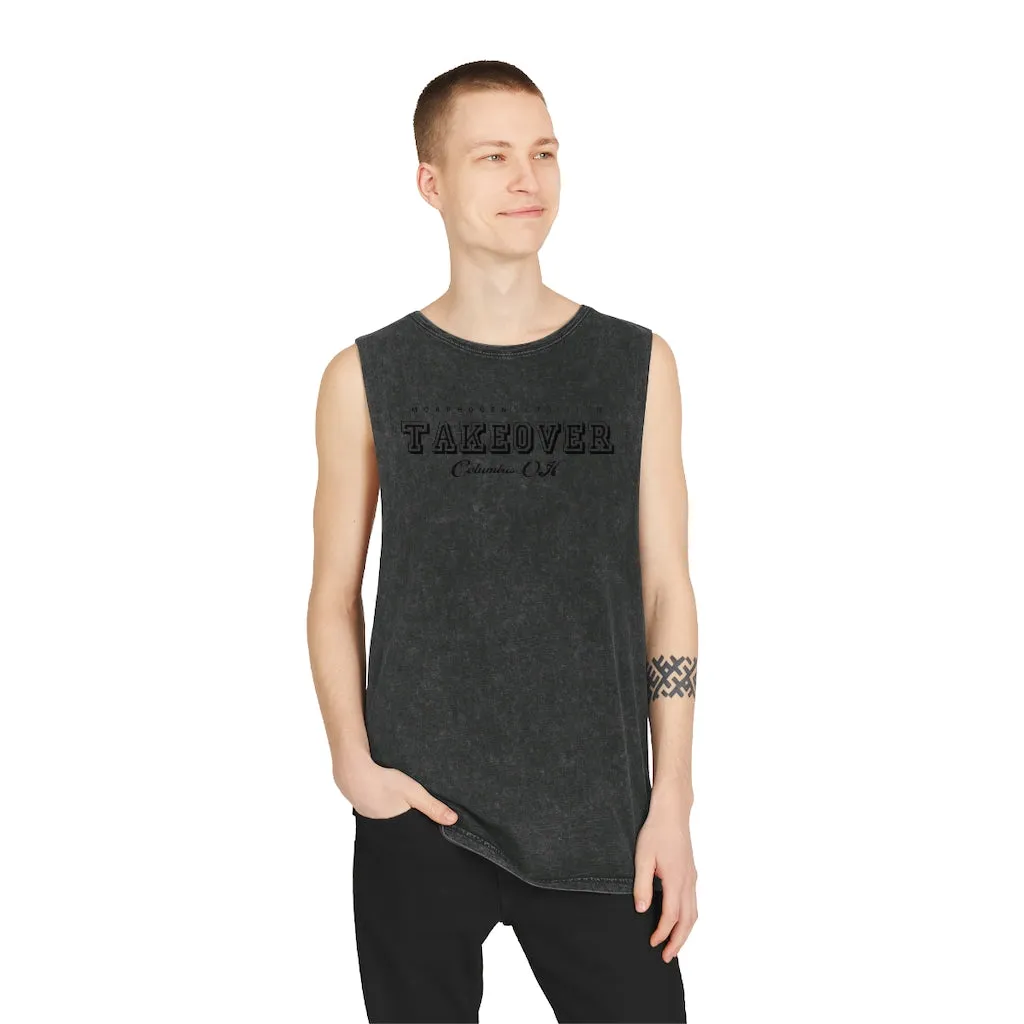 Unisex Stonewash Tank - Stone