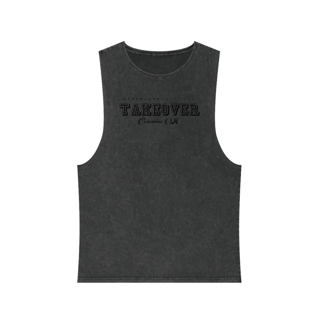 Unisex Stonewash Tank - Stone