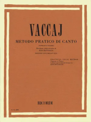 Vaccai: Practical Method of Singing