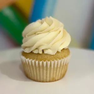 Vanilla Cupcake with Vanilla Icing